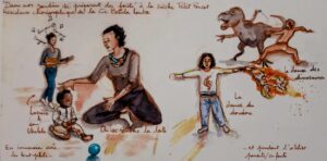 Dans nos jardins se préparent des forêts © Isabelle Robineau