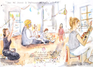 Dans nos jardins se préparent des forêts © Isabelle Robineau