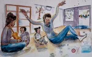 Dans nos jardins se préparent des forêts © Isabelle Robineau