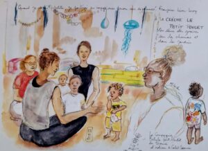 Dans nos jardins se préparent des forêts © Isabelle Robineau